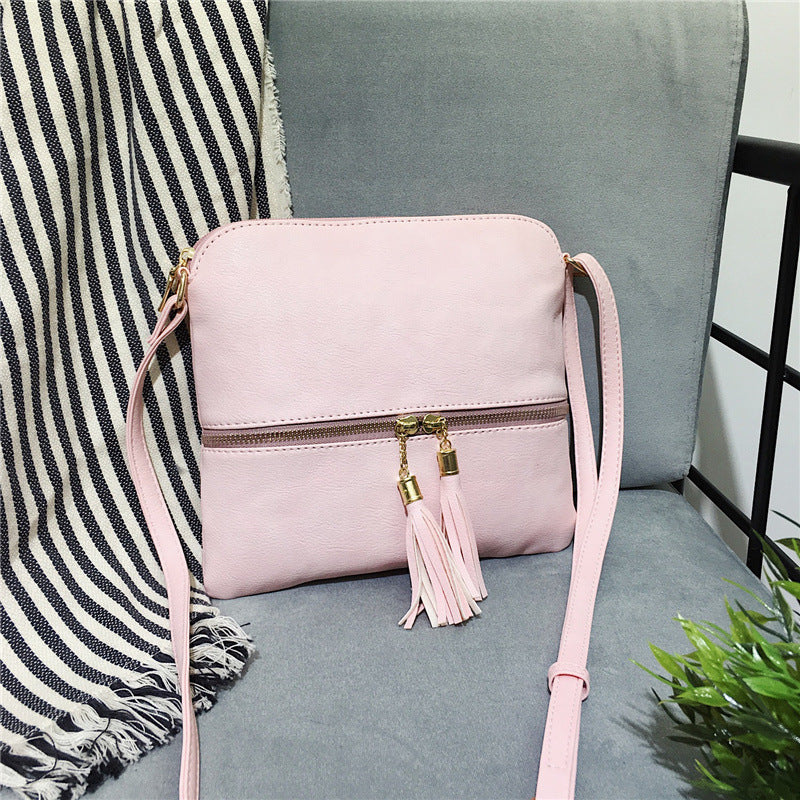 Ladies Fashion Shoulder Bag Tassel Bag Messenger Bag Hanzuva