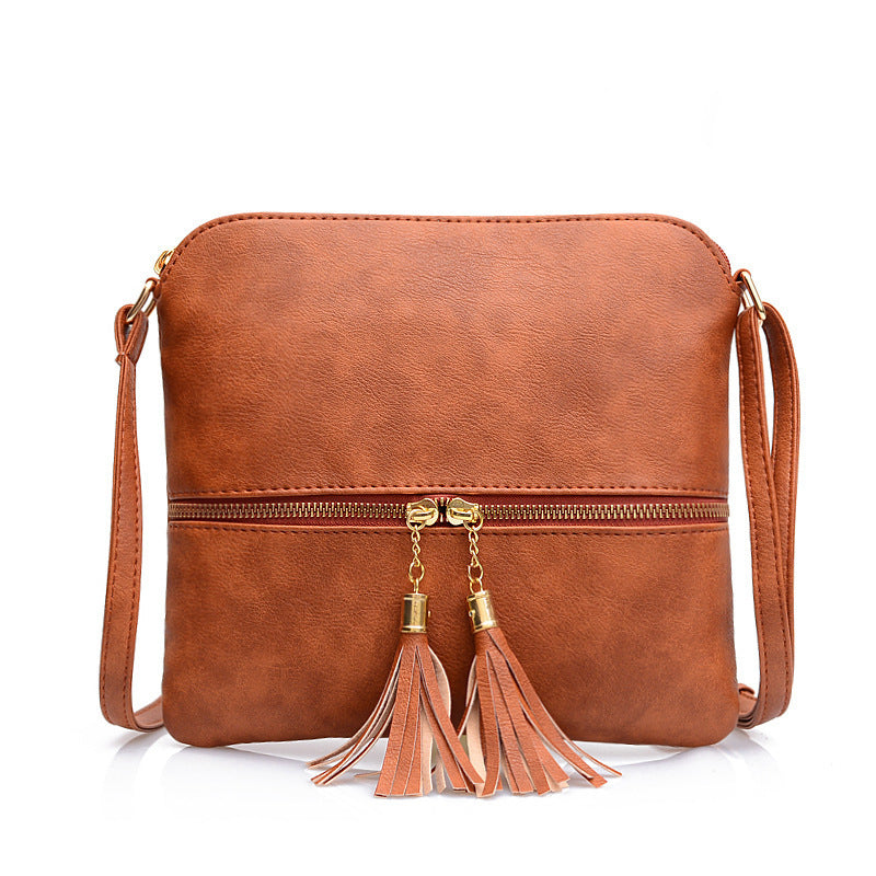 Ladies Fashion Shoulder Bag Tassel Bag Messenger Bag Hanzuva