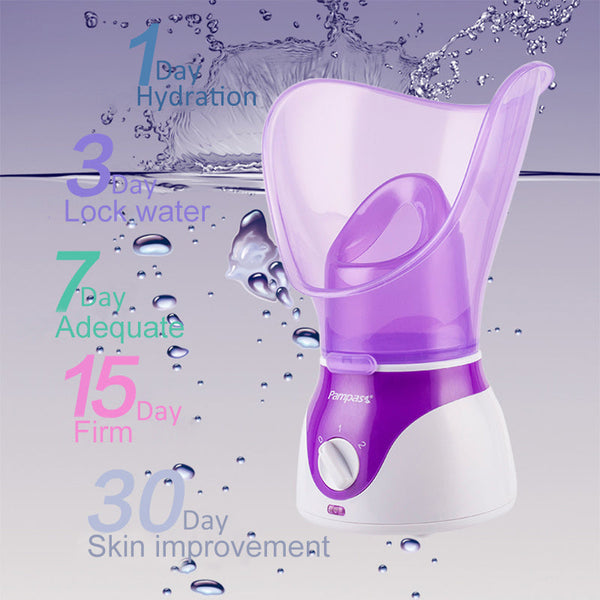 Facial Face Steamer Machine Pores Cleanser Mist Steam Sprayer Spa Sauna Skin Vaporizer Deep Cleansing Skin Care Hanzuva