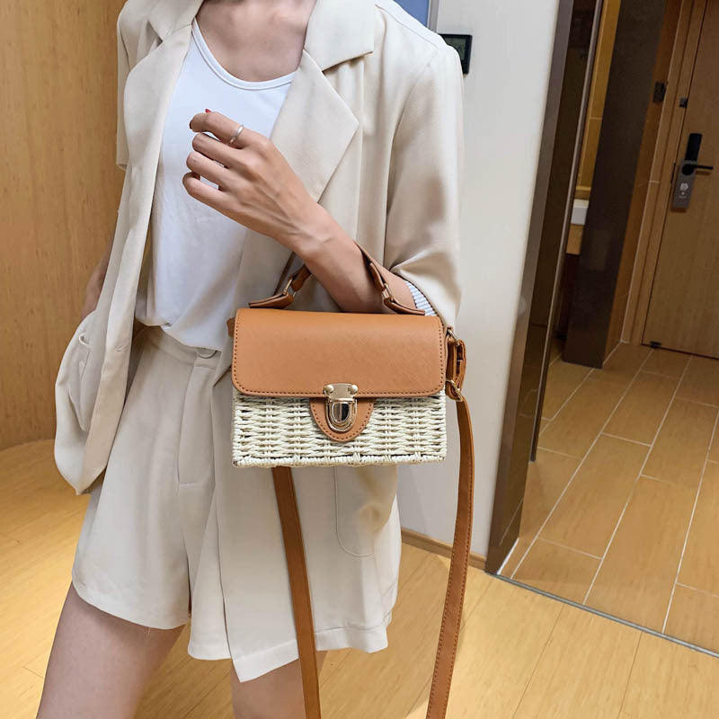 Korean Style Portable Square Beach Female Bag Hanzuva