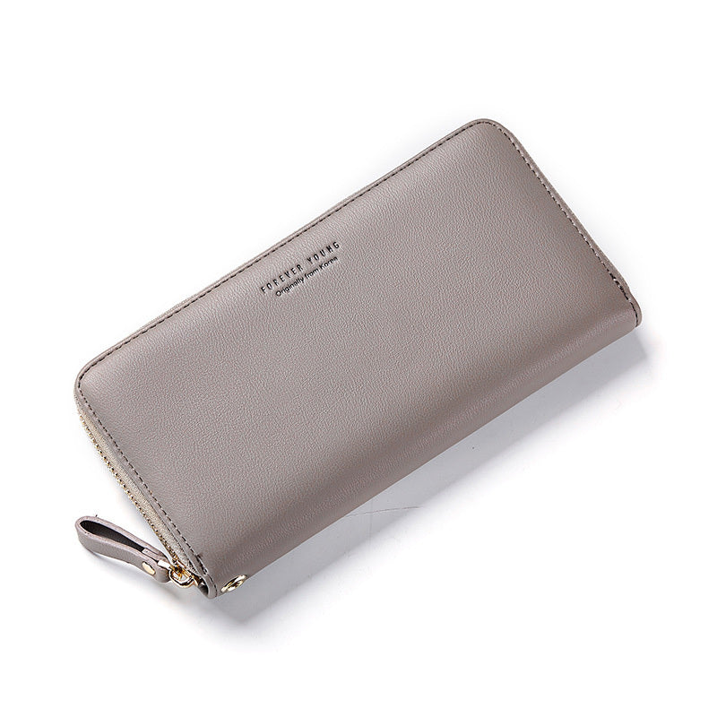 Simple And Fashionable Long Zipper Phone Bag Hanzuva