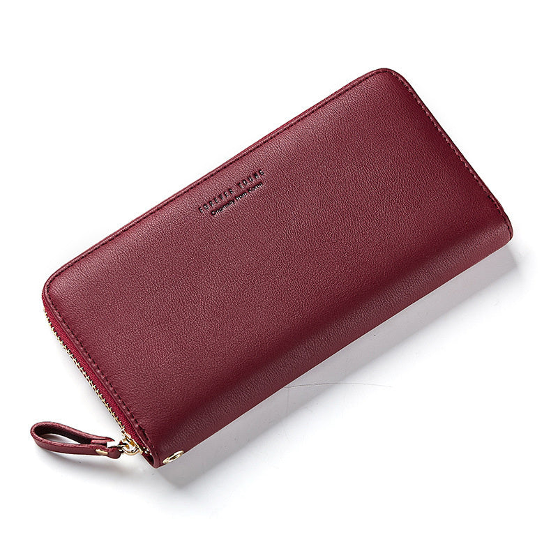 Simple And Fashionable Long Zipper Phone Bag Hanzuva