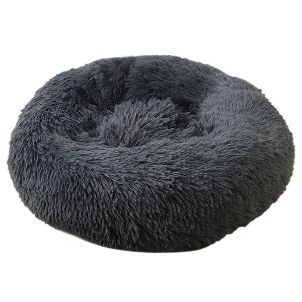Super Soft Plush Round Removable And Washable Cushion Winter Pet Supplies Hanzuva