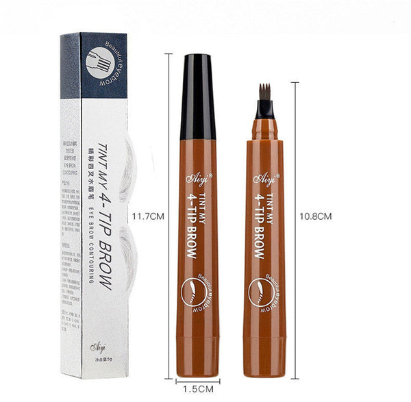 Four-prong Bifurcated Liquid Eyebrow Pencil Hanzuva