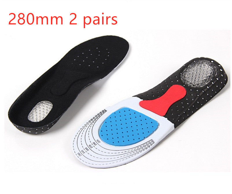 Motor insole breathable shock absorption EVA thickening heel.