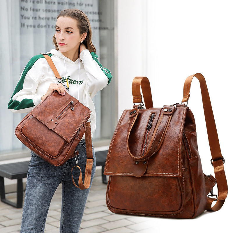 Women's Backpack Multifunctional And Large Capacity Hanzuva