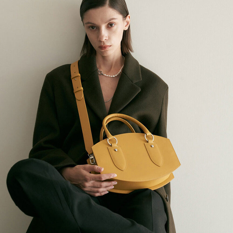 Irregular Design Vintage One-shoulder Handbag Hanzuva