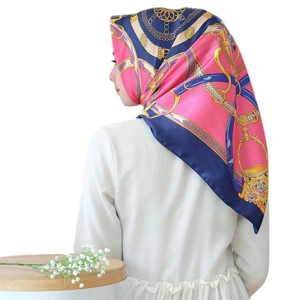 Fashion Simulation Silk Scarf Activity Gift Scarf Hanzuva