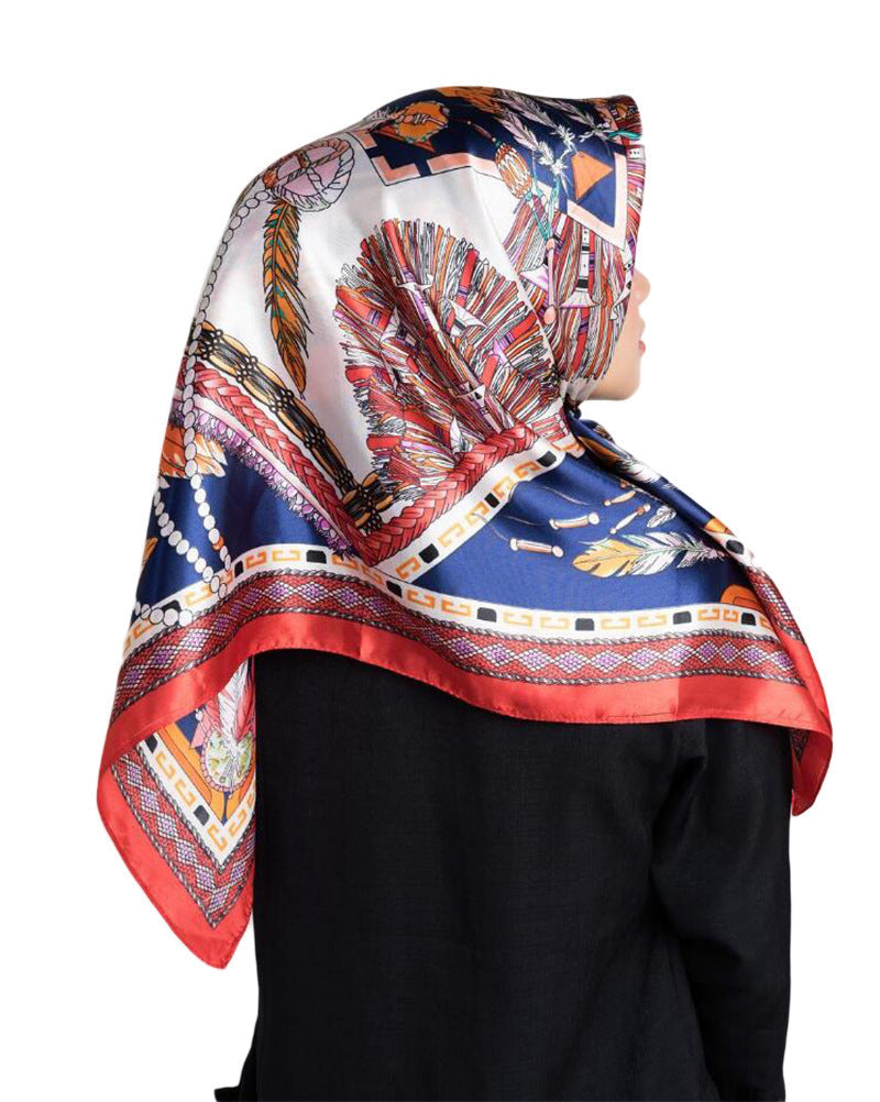 Fashion Simulation Silk Scarf Activity Gift Scarf Hanzuva