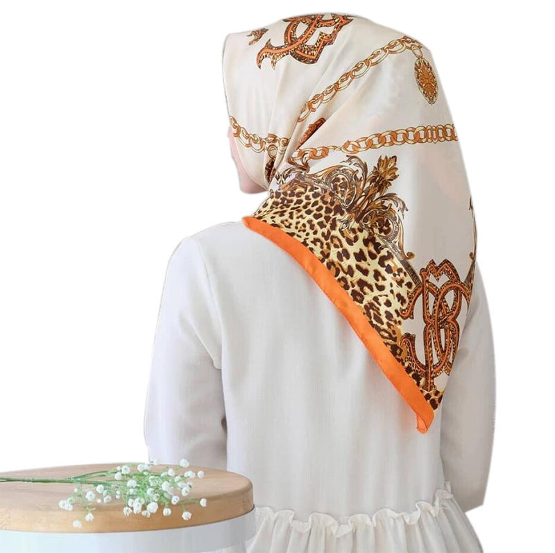 Fashion Simulation Silk Scarf Activity Gift Scarf Hanzuva