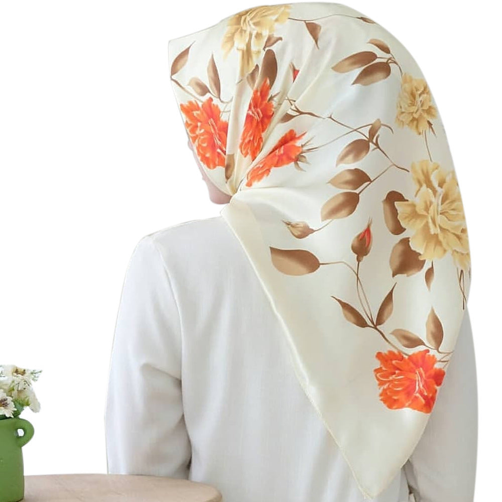 Fashion Simulation Silk Scarf Activity Gift Scarf Hanzuva