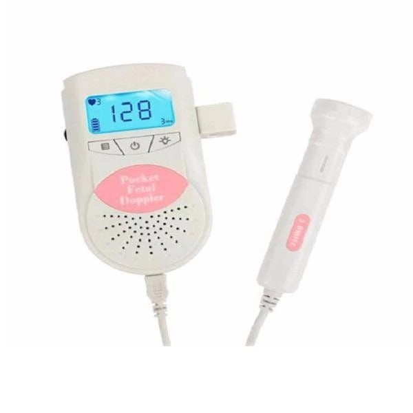 Fetal Heart Rate Monitor Doppler Stethoscope Listens to Fetal Heart Fetal Movement to Monitor Fetal Heart Rate