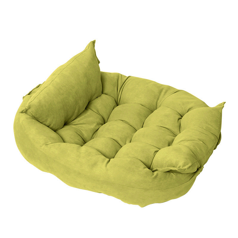 Customizable Multifunctional Folding Square Pet Cushion