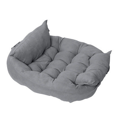 Customizable Multifunctional Folding Square Pet Cushion