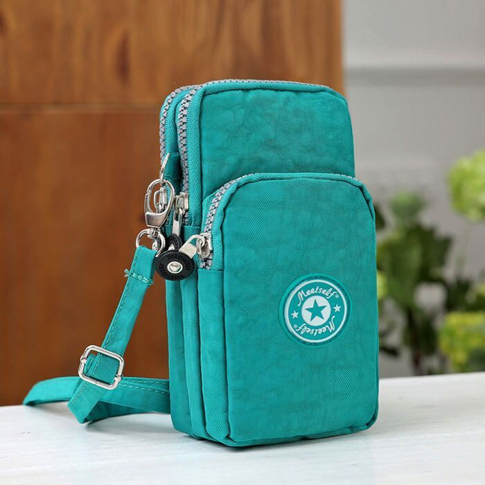 Women'S Messenger Bag Coin Purse Hanging Neck Wrist Bag Running Vertical Mini Hanzuva