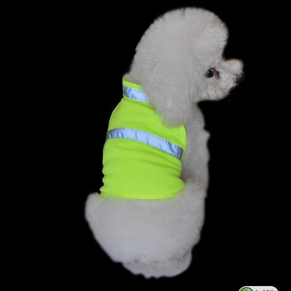 Summer Pet Clothing Dog Reflective Clothing Work Dog Safety Clothing Hanzuva
