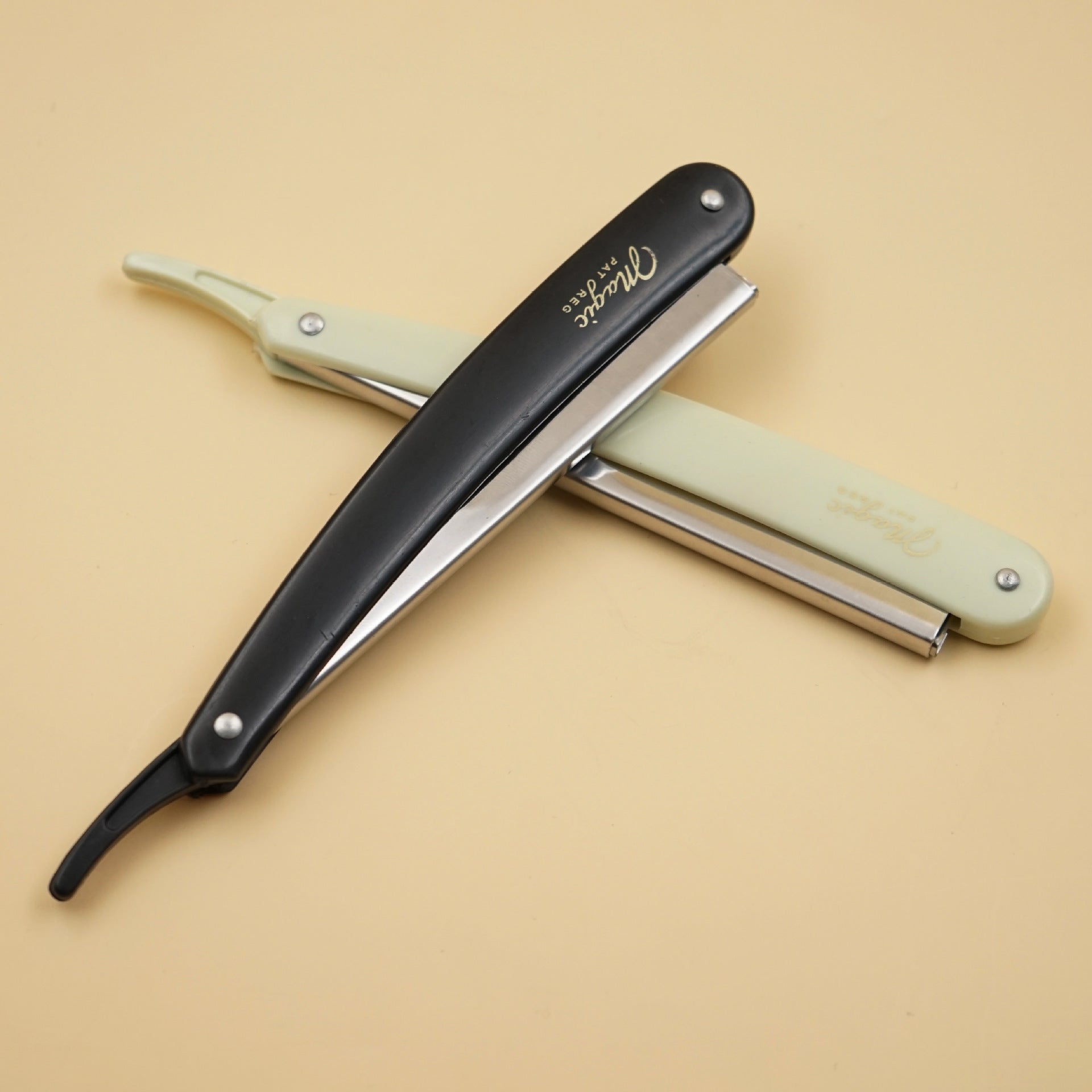 Vintage Razor Barber Shop Eyebrow Trimmer Manual Razor