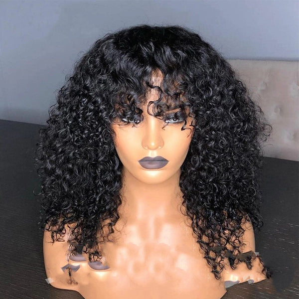 European And American Wig Ladies Kinky Curly Short Curly Hair Hanzuva