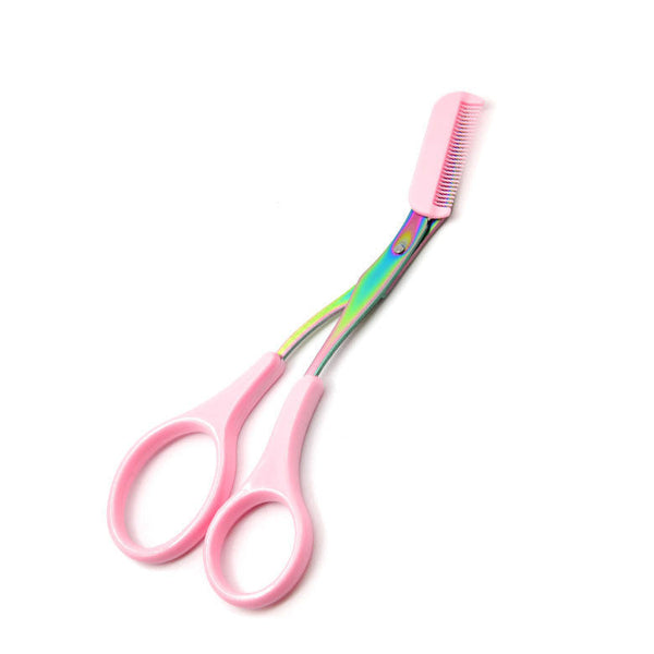 Eyebrow Trimmer Scissor with Comb Facial Hair Removal Grooming Shaping Shaver Cosmetic Makeup Accessories Hanzuva