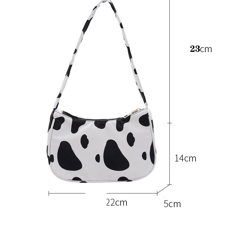 Oxford Fashion Cow Pattern Crossbody Bag Hanzuva