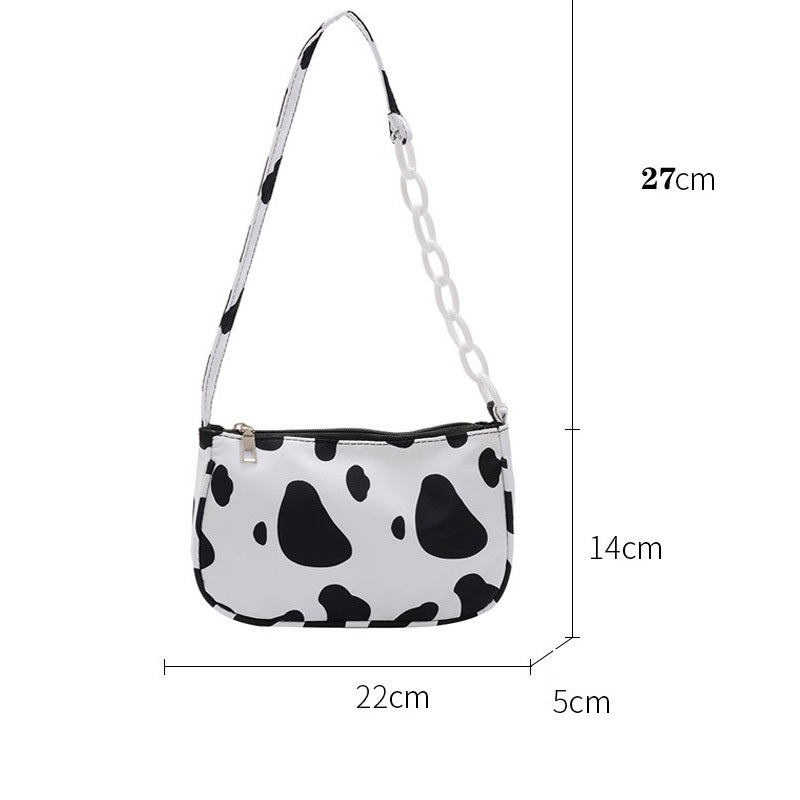 Oxford Fashion Cow Pattern Crossbody Bag Hanzuva