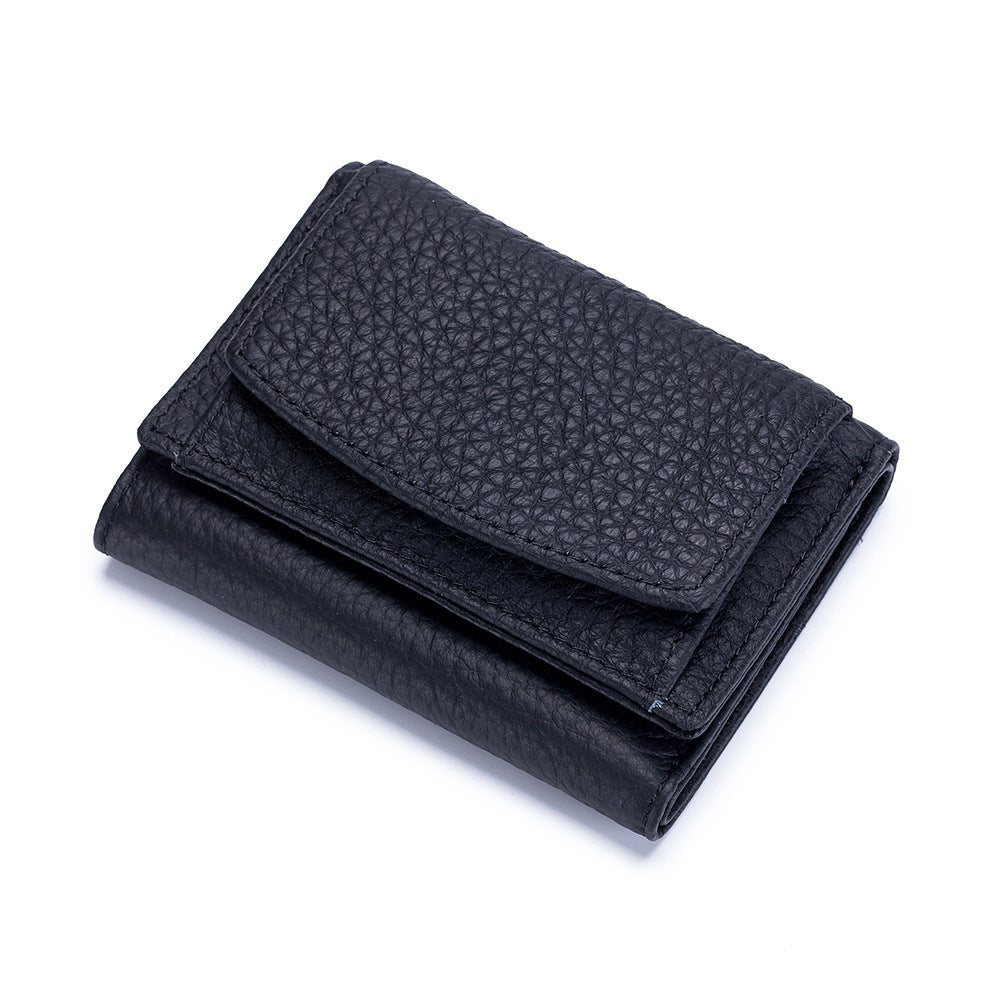 Small Wallet, Leather Coin Purse, Wallet, Short Female Wallet Hanzuva