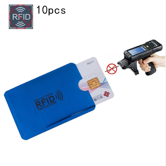 NFC card sets anti-magnetic anti-theft brush bank card sets security shielding signal anti-theft RFID flash payment tin foil card sets Hanzuva