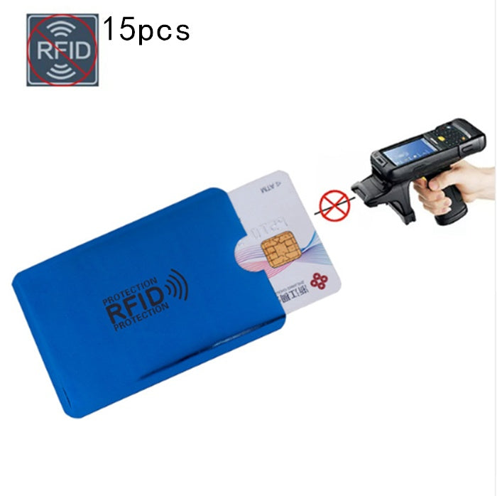 NFC card sets anti-magnetic anti-theft brush bank card sets security shielding signal anti-theft RFID flash payment tin foil card sets Hanzuva