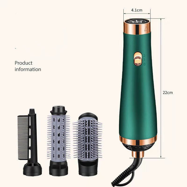 Hair Dryer Multifunctional Three-In-One High-Power Hair Dryer Curling Iron Hair Straightener Gift Hanzuva