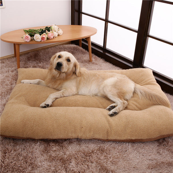 Warm And Thick Large Dog Golden Retriever Pet Bed Hanzuva