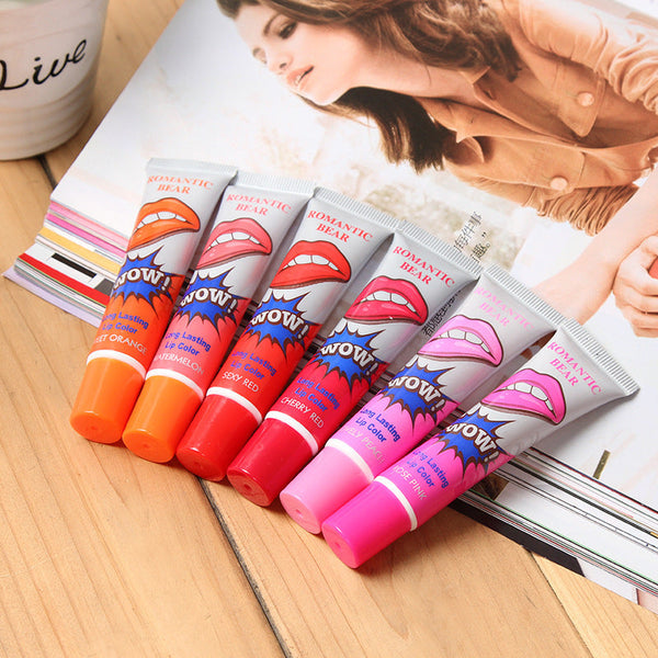 Color-Fast Tear-Off Lip Gloss Lip Gloss Lipstick Hanzuva