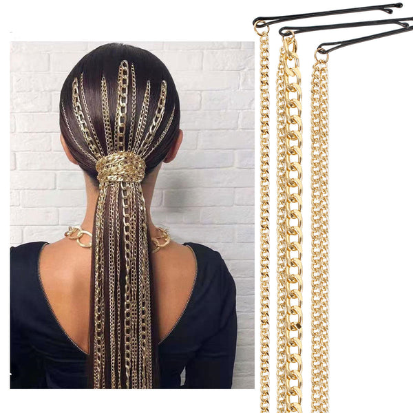 Women's Hair Chain Wave Fashion Headdress Hair Accessories Women Hanzuva