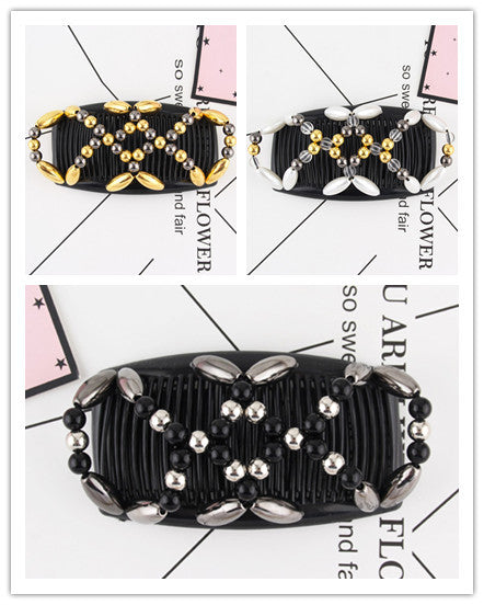 Beaded comb