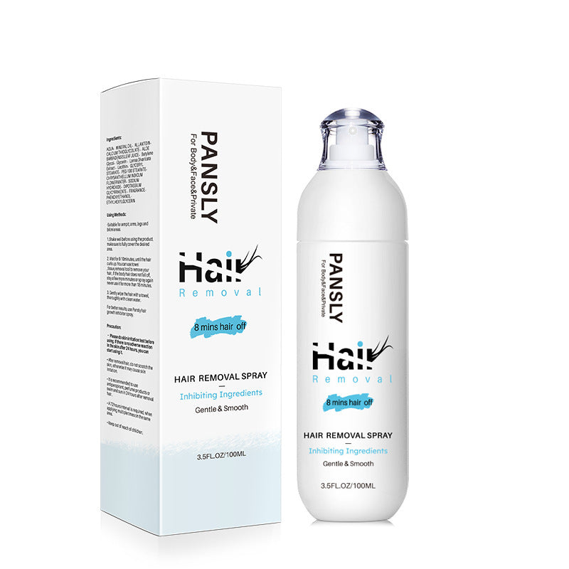 Permanent Hair Removal Inhibitor Spray  Painless Beard Legs Armpit Smooth Repair