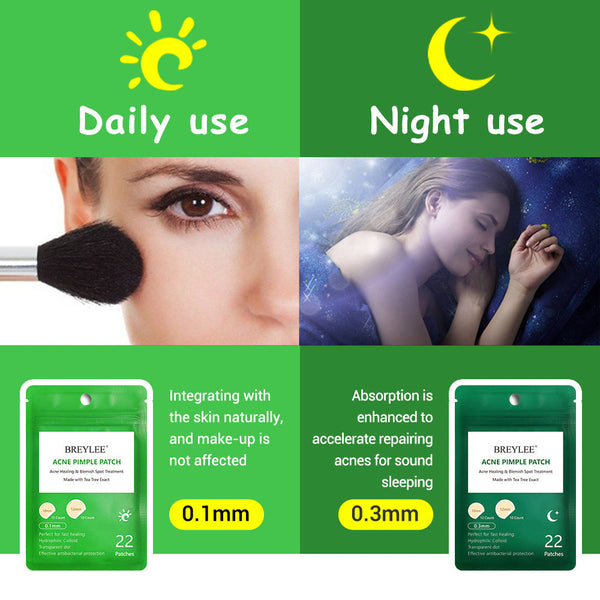 Tea Tree Acne Patch Fades Acne Marks and Ultra-thin Hanzuva