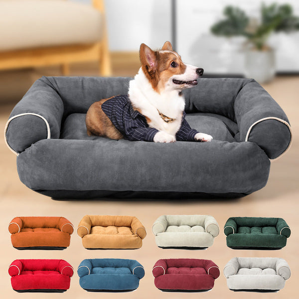 Dog Sofa Bed Sleeping Bag Kennel Cat Puppy Sofa Bed Pet House Winter Warm Beds Cushion Hanzuva