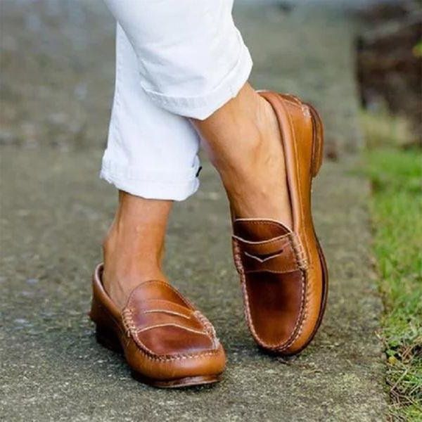 European and American style loafers