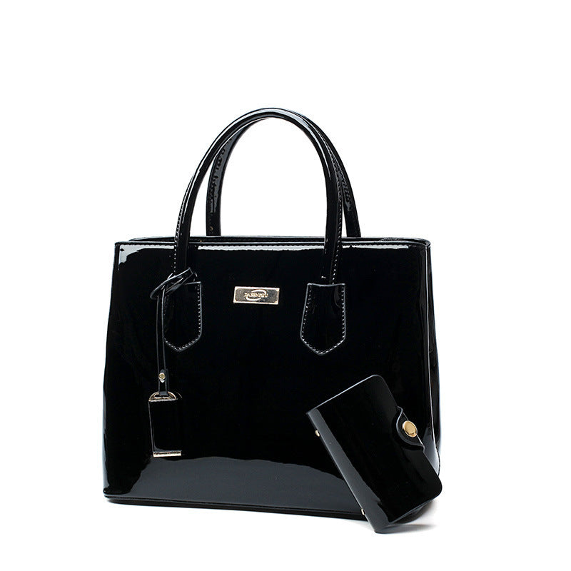 Patent leather bag Hanzuva