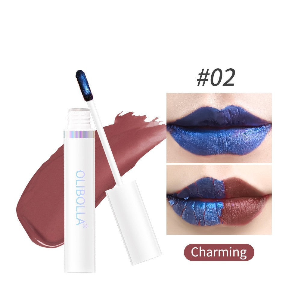 9 Colors Tear And Pull Lip Lacquer Torn Matte