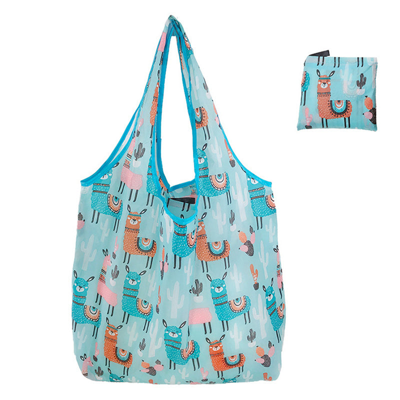 Hot Selling Spot Large Foldable Floral Square Bag