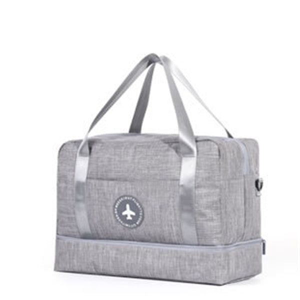 Dry And Wet Separation Travel Bag Tourism Fitness Storage Pouch Women's Clothes Shoes Daily Necessities Duffle Package Supplies Hanzuva