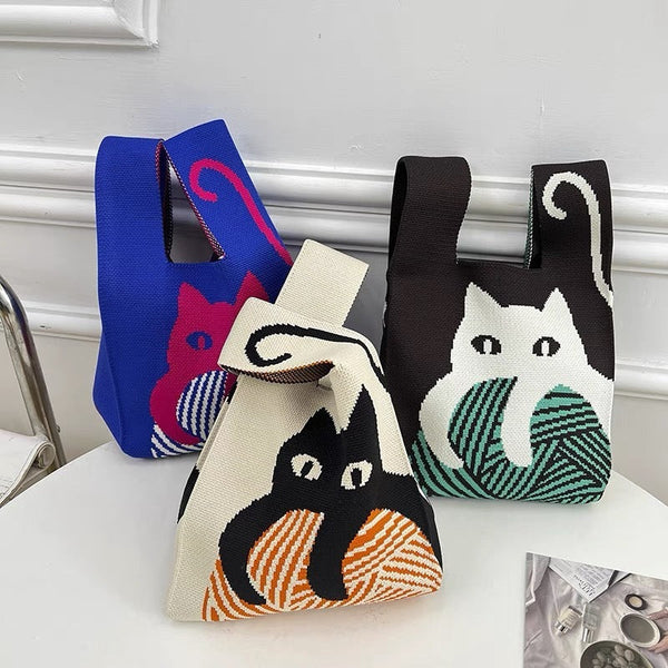 Tote Bag Cute Animal Portable Hanzuva