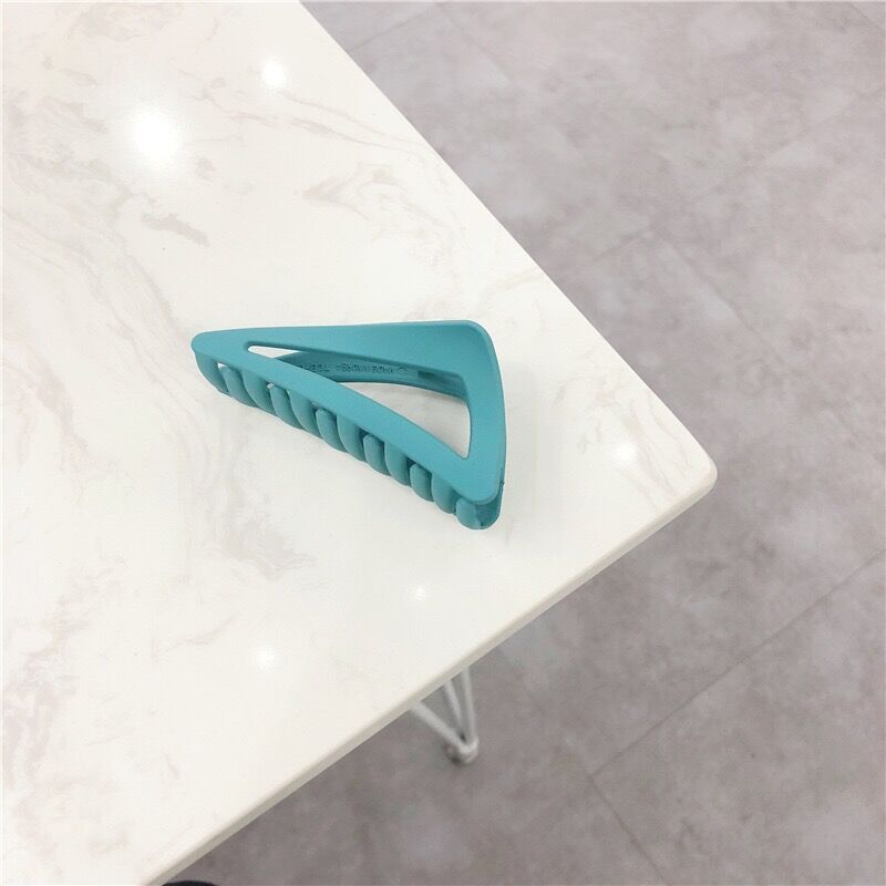Retro ins wind frosted texture color plastic hairpin new