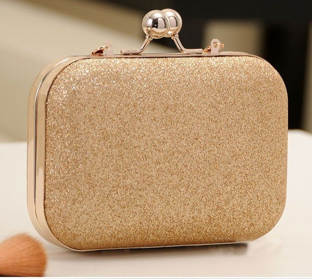 Women Handbag Evening Bags For Party New Women Chain Shoulder Bag Ladies Fashion Gold Clutch Box Bag Women Messenger Hanzuva
