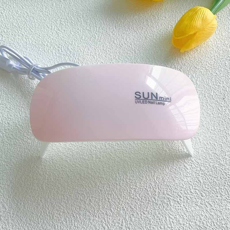 Wearing Nail Pads Baking Lamps Mini Handheld Folding Nails