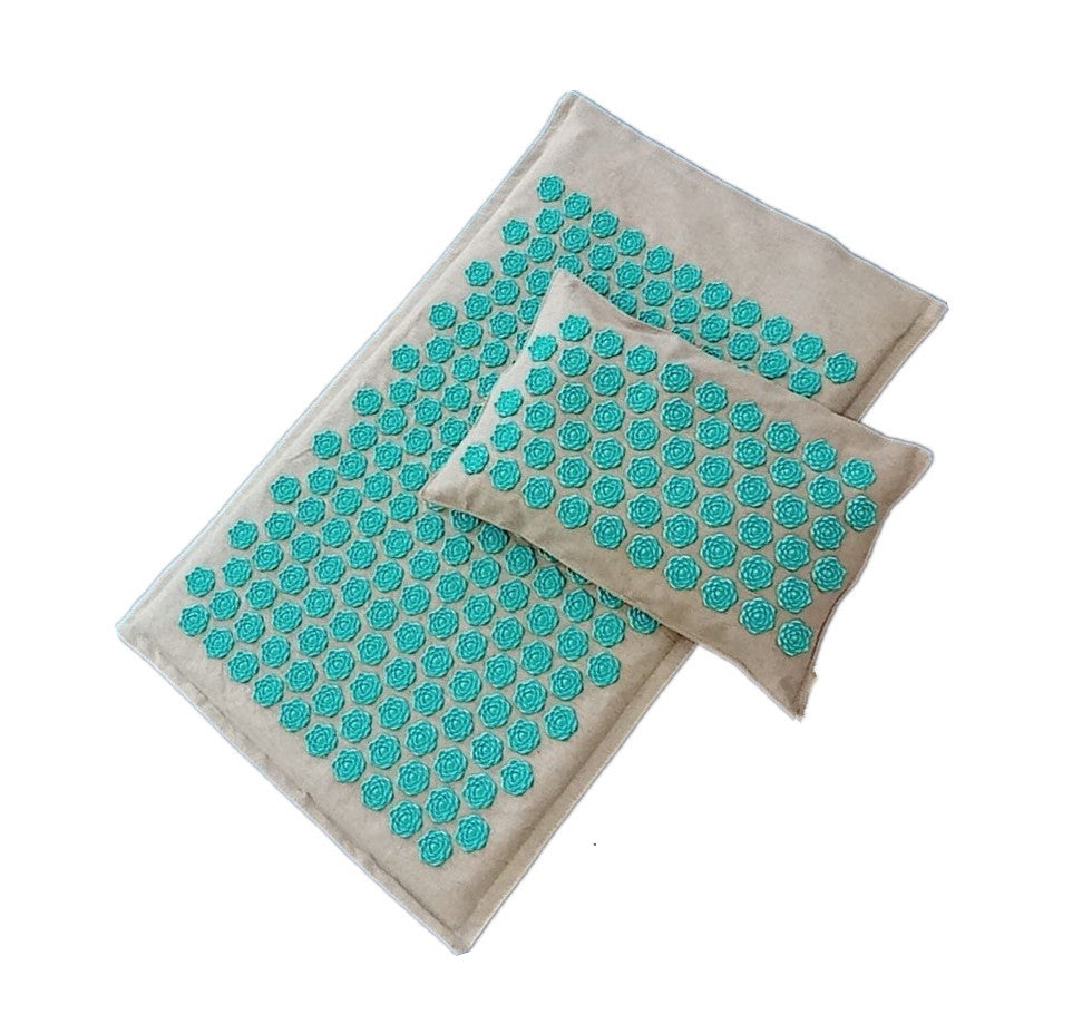 Fashion Lotus Coconut Palm Acupuncture Mat Buckwheat Massage Cushion