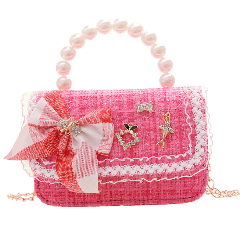 Western Style Small Square Bag Fashion Cute Girl Decoration