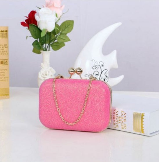 Women Handbag Evening Bags For Party New Women Chain Shoulder Bag Ladies Fashion Gold Clutch Box Bag Women Messenger Hanzuva