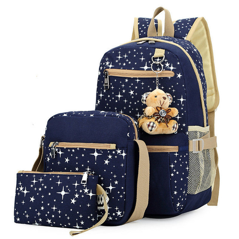 Three-piece backpack Hanzuva