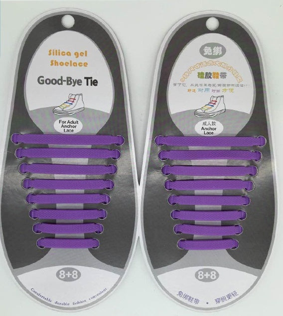 New Unisex  Athletic Running No Tie Shoelaces